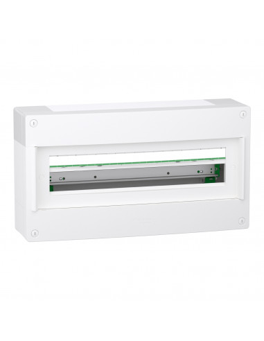 PRISMASET XS COFFRET PLASTIQUE SAILLIE 1 RANGÉE 24 MODULES SANS PORTE SCHNEIDER LVSXT124