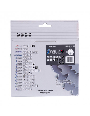 Lame de scie circulaire T.C.T Efficut 190 x 20 mm 45 dents MAKITA E-11184