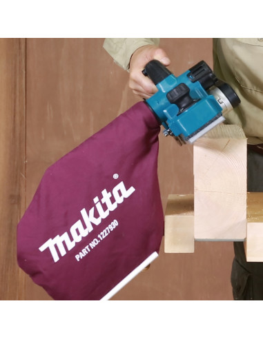 Sac à poussière en tissu pour rabots BKP180, DKP180, KP0800, KP0810 et KP0810C MAKITA 122793-0