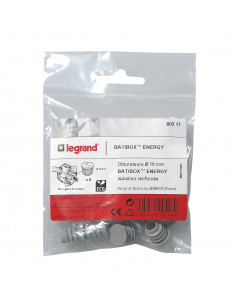 8 Obturateurs Batibox Nrj 16mm LEGRAND 090517 2