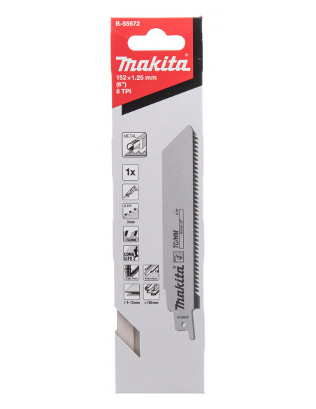 Lame pour fonte 152x1,25mm MAKITA B-55572