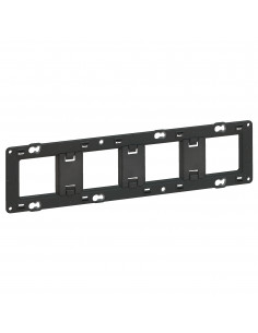 Support à vis Batibox horizontal vertical 4 postes Legrand 080254 2