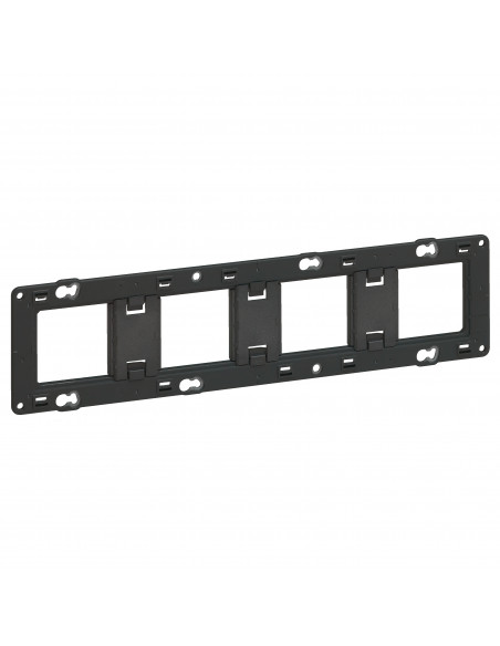 Support à vis Batibox horizontal vertical 4 postes Legrand 080254