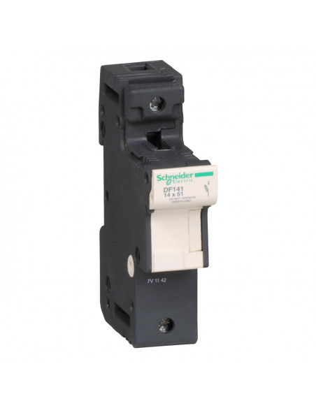 TeSys porte-fusible 1 Pôle 50A pour fusible 14x51mm SCHNEIDER DF141
