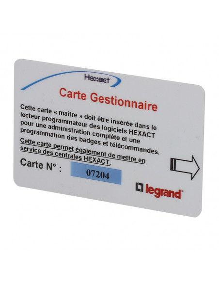 Carte gestionnaire pour contrôle d'accès VIGIK BTICINO BT348253