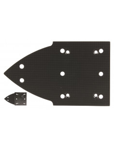 Plateau delta + carré pour ponceuses vibrantes BO4565 MAKITA 197467-2 2
