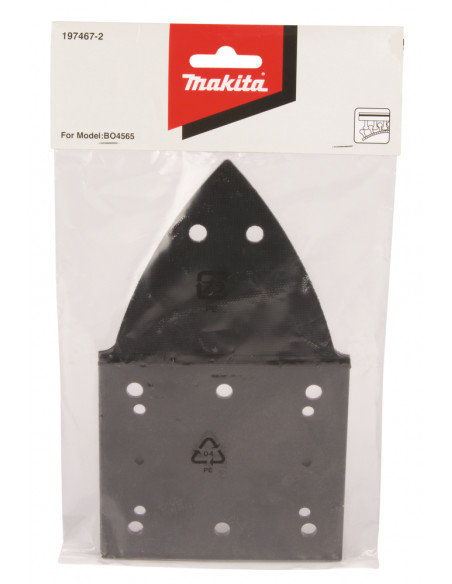 Plateau delta + carré pour ponceuses vibrantes BO4565 MAKITA 197467-2