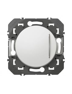 Interrupteur ou va-et-vient avec voyant témoin dooxie 10AX 250V~ finition blanc LEGRAND 600009 2