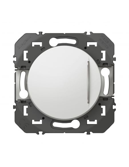 Interrupteur ou va-et-vient avec voyant témoin dooxie 10AX 250V~ finition blanc LEGRAND 600009