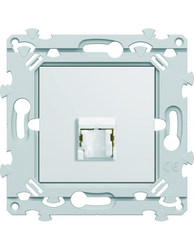 RJ45 essensya CAT.6 FTP simple Pure HAGER WE224