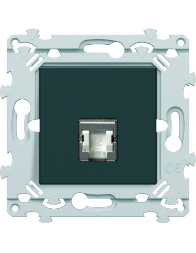 RJ45 CAT.6A STP Gr3TV anthracite HAGER WE228A