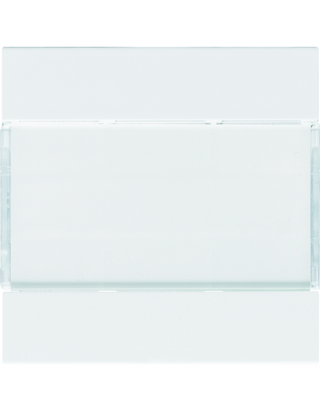Enjoliveur 2 boutons poussoirs KNX gallery pure HAGER WXE302B