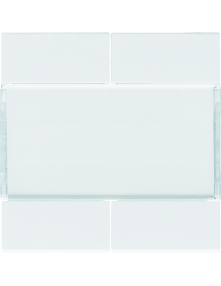 Enjoliveur 4 boutons poussoirs KNX gallery pure HAGER WXE304B