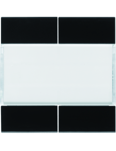 Enjoliveur 4 boutons poussoirs KNX gallery night HAGER WXE304N