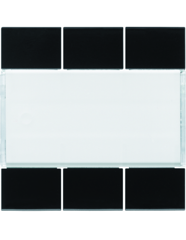 Enjoliveur 6 boutons poussoirs KNX gallery night HAGER WXE306N