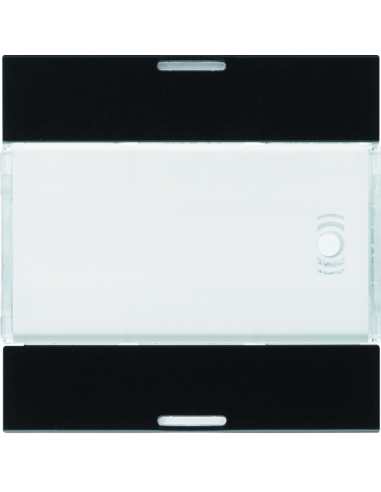 Enjoliveur 2 boutons poussoirs KNX gallery LED night HAGER WXE312N