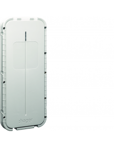 Witty pièce détachée - couvercle gris pour borne witty XEV1K ou XEV1R HAGER XEVS120