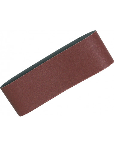Bandes abrasives 76x533 mm pour bois métal Grain 60 (X5) MAKITA P-37188