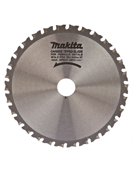 Lame scie circulaire spécialisée t.c.t. 136x20mm 30 Dents Métal MAKITA B-07319