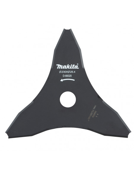 Lame débroussailleuse 3 dents 230mm MAKITA D-66020