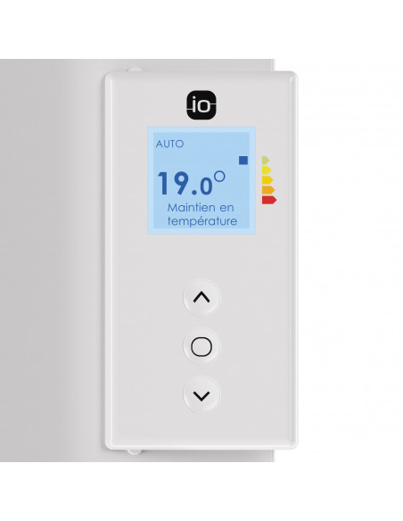 RADIATEUR CONNECTÉ GAIN DE PLACE INGÉNIO 4 VERTICAL 1000W BLANC MAT THERMOR 429353