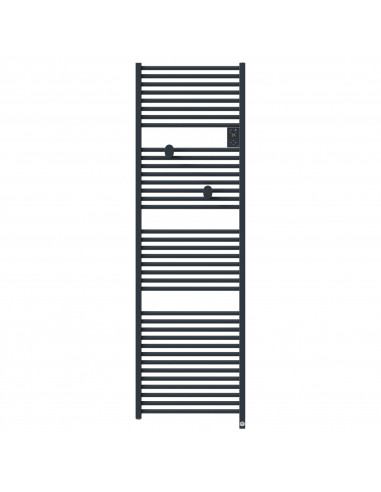 RADIATEUR SÈCHE-SERVIETTES CONNECTÉ RIVA 5 1000W GRIS ARDOISE THERMOR 471629