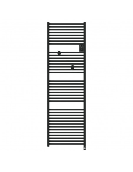 RADIATEUR SÈCHE-SERVIETTES CONNECTÉ RIVA 5 1000W NOIR CARBONE THERMOR 471630