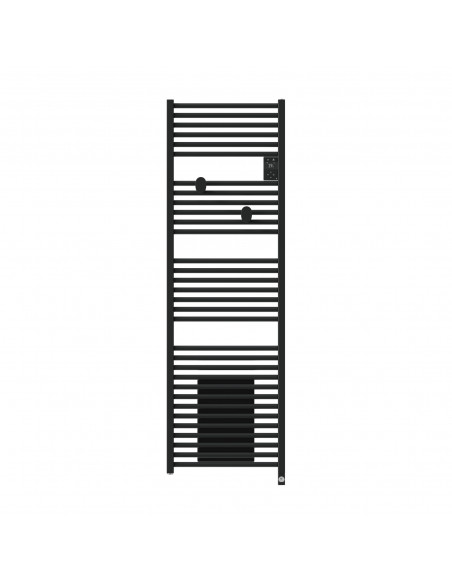 RADIATEUR SÈCHE-SERVIETTES CONNECTÉ RIVA 5 AVEC SOUFFLERIE 1750W NOIR CARBONE THERMOR 471640