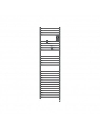 RADIATEUR SÈCHE-SERVIETTES CONNECTÉ RIVA 5 ETROIT 500W GRIS MENHIR THERMOR 471649
