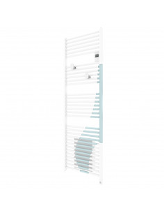 RADIATEUR SÈCHE-SERVIETTES CONNECTÉ RIVA 5 ETROIT 500W GRIS ARDOISE THERMOR 471652