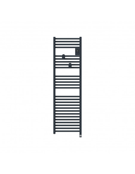 RADIATEUR SÈCHE-SERVIETTES CONNECTÉ RIVA 5 ETROIT 500W GRIS ARDOISE THERMOR 471652