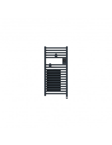 RADIATEUR SÈCHE-SERVIETTES CONNECTÉ RIVA 5 ETROIT AVEC SOUFFLERIE 1300W ARDOISE THERMOR 471653