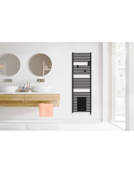 RADIATEUR SÈCHE-SERVIETTES CONNECTÉ RIVA 5 ETROIT 300W BLANC BRILLANT THERMOR 471659