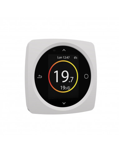 THERMOSTAT D'AMBIANCE CONNECTÉ 228 - À PILES (COMMUNICATION RADIO) THERMOR 474003