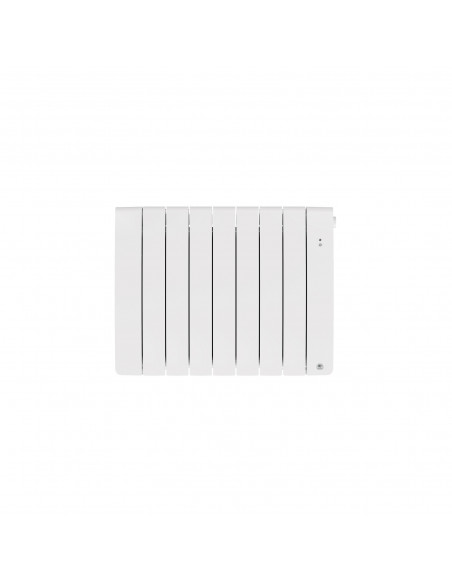 RADIATEUR CHALEUR DOUCE CONNECTÉ BILBAO 4 HORIZONTAL 1250W BLANC BRILLANT THERMOR 493824