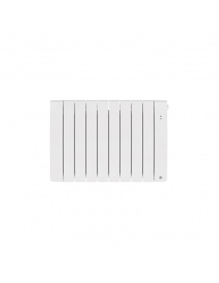 RADIATEUR CHALEUR DOUCE CONNECTÉ BILBAO 4 HORIZONTAL 1500W BLANC BRILLANT THERMOR 493825