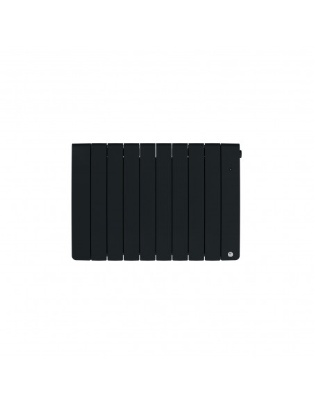 RADIATEUR CHALEUR DOUCE CONNECTÉ BILBAO 4 HORIZONTAL 1500W GRIS ARDOISE THERMOR 493830