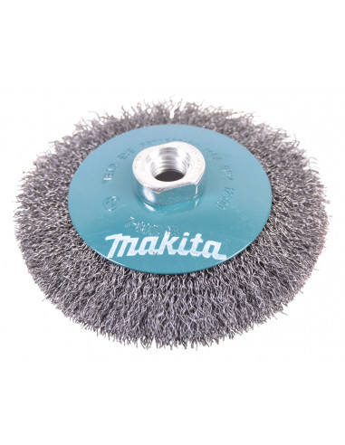 Brosse conique à fils acier ondulés 115mm M14 MAKITA D-39849