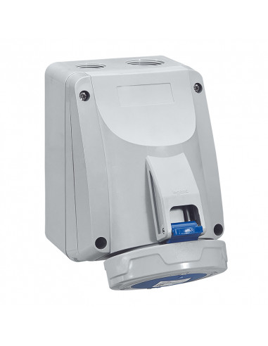 Prise saillie P17 IP66/67 16A 250V 2P+T LEGRAND 555354