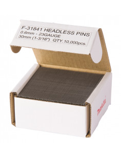 CLOUS FINETTES 23GA 30MM (10000 PCS) MAKITA F-31841 2