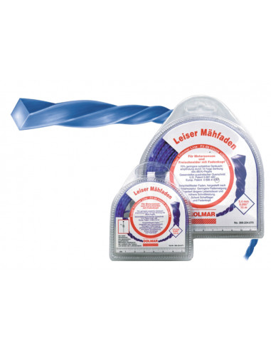 Bobine de fil nylon carré silencieux 2,7mm 90m MAKITA 369224063