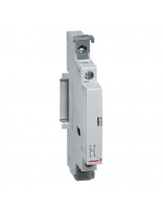 Auxiliaire de signalisation pour télérupteurs et contacteurs 1 module 16A à 25A contact O+F 5A 250V 0,5 module LEGRAND 412429