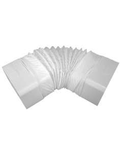 Conduit rectangulaire PVC souple + 2 manchons rigides 55 x 220 mm, gamme TUBPLA S&P (UNELVENT) 833164 2