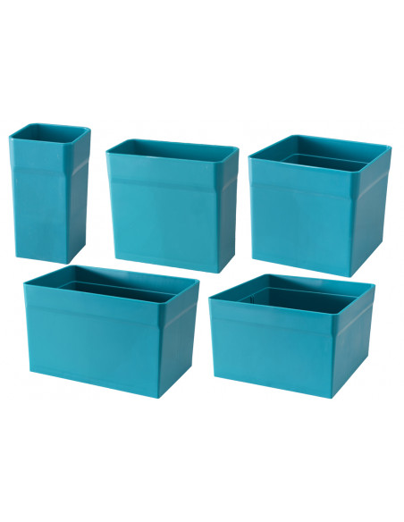 Set boite de rangement MAKORG 5 pièces MAKITA 191X92-5