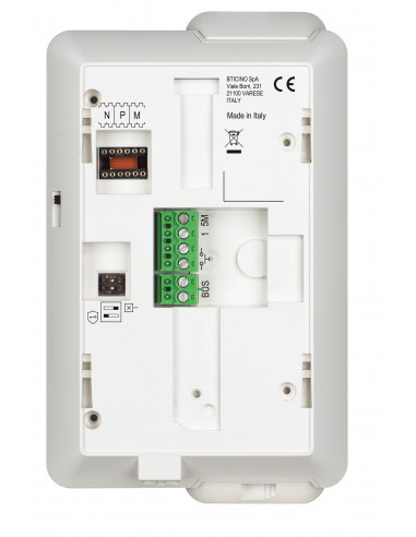 Poste intérieur audio Classe 100 avec combiné BTICINO BT344292