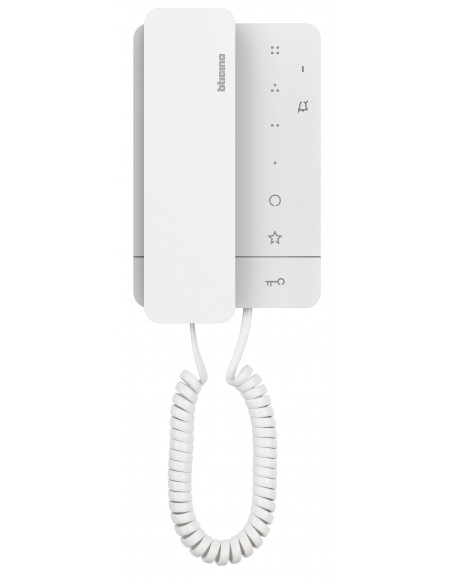 Poste intérieur audio Classe 100 avec combiné BTICINO BT344292