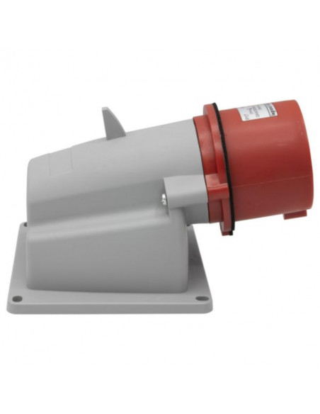 Fiche inclinée saillie P17 IP44 32A de 380V à 415V 3P+N+T LEGRAND 058289