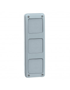 Gaine multifonction verticale pour coffrets étanches Plexo³ 2 rangées LEGRAND 001917