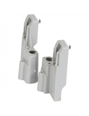 Support de fixation pour borniers ou supports vides dans coffrets étanches Plexo³ 1 et 2 rangées 12 et 18 modules LEGRAND 001972