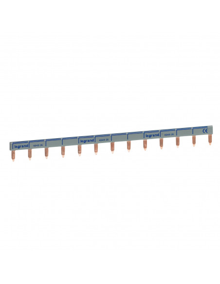 Peigne d'alimentation horizontale pour Uni et Uni + neutre 13 modules LEGRAND 092793